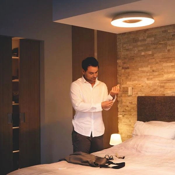 Philips Hue Still Aluminum Ceiling Light 6 Philips Hue Still Aluminum Ceiling Light - Image 4