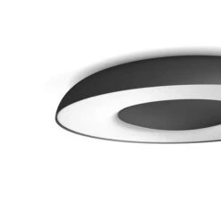 Philips Hue Still Ceiling Light Black -Teddyssmith shop Still Loft Sort Detalje p
