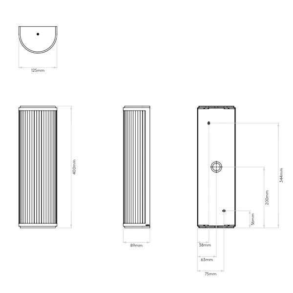 Astro Versailles 400 Bathroom Light LED Bronze 7 Astro Versailles 400 Bathroom Light LED Bronze - Image 5