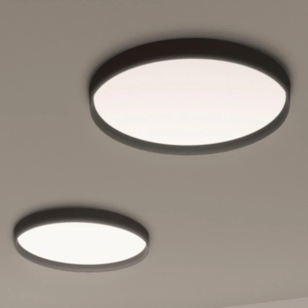 Vibia UP Ceiling Light Round Graphite 4 Vibia UP Ceiling Light Round Graphite - Image 2