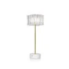 SLAMP Accordéon Portable Lamp Transparent/White 2 SLAMP Accordéon Portable Lamp Transparent/White -Teddyssmith shop accordeon battery white base 02 p