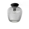&tradition Blown SW5 Ceiling Lamp Silver Glass