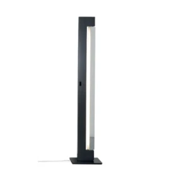Nemo Ara Floor DTW Floor Lamp Anthracite/Polished Aluminum