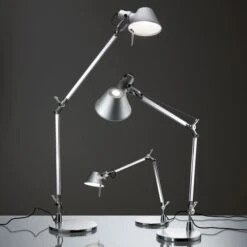 Artemide Tolomeo Table Lamp Aluminium -Teddyssmith shop artemide tolomeo bordlampe aluminium miljoe1 p