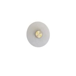 Bert Frank Bite Wall Lamp Large Brushed Brass