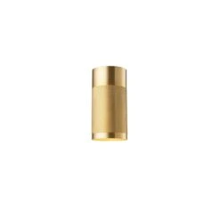 Thorup Copenhagen Patrone Surface Ceiling Light Solid Brass