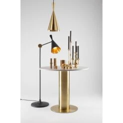 Tom Dixon Beat Floor Lamp Beat Black & Brass 8 Tom Dixon Beat Floor Lamp Beat Black & Brass -Teddyssmith shop cog with beat and tube p