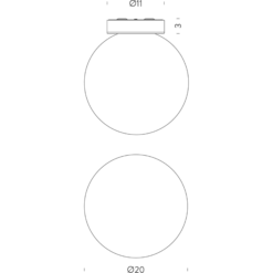 Nemo Asteroid Ceiling Light Chrome/ Opal 9 Nemo Asteroid Ceiling Light Chrome/ Opal -Teddyssmith shop dimensions asteroide ceiling p