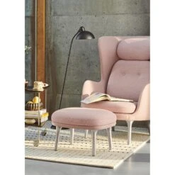 Fritz Hansen Kaiser Idell 6556 Floor Lamp Black -Teddyssmith shop fh ro jh1 jh11 steelcut 605 canvas 614 kaiser idell 6556 f matt black rug dots p