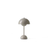 &Tradition Flowerpot VP9 Table Lamp Portable Gray Beige -Teddyssmith shop flowerpot vp9 grey beige p