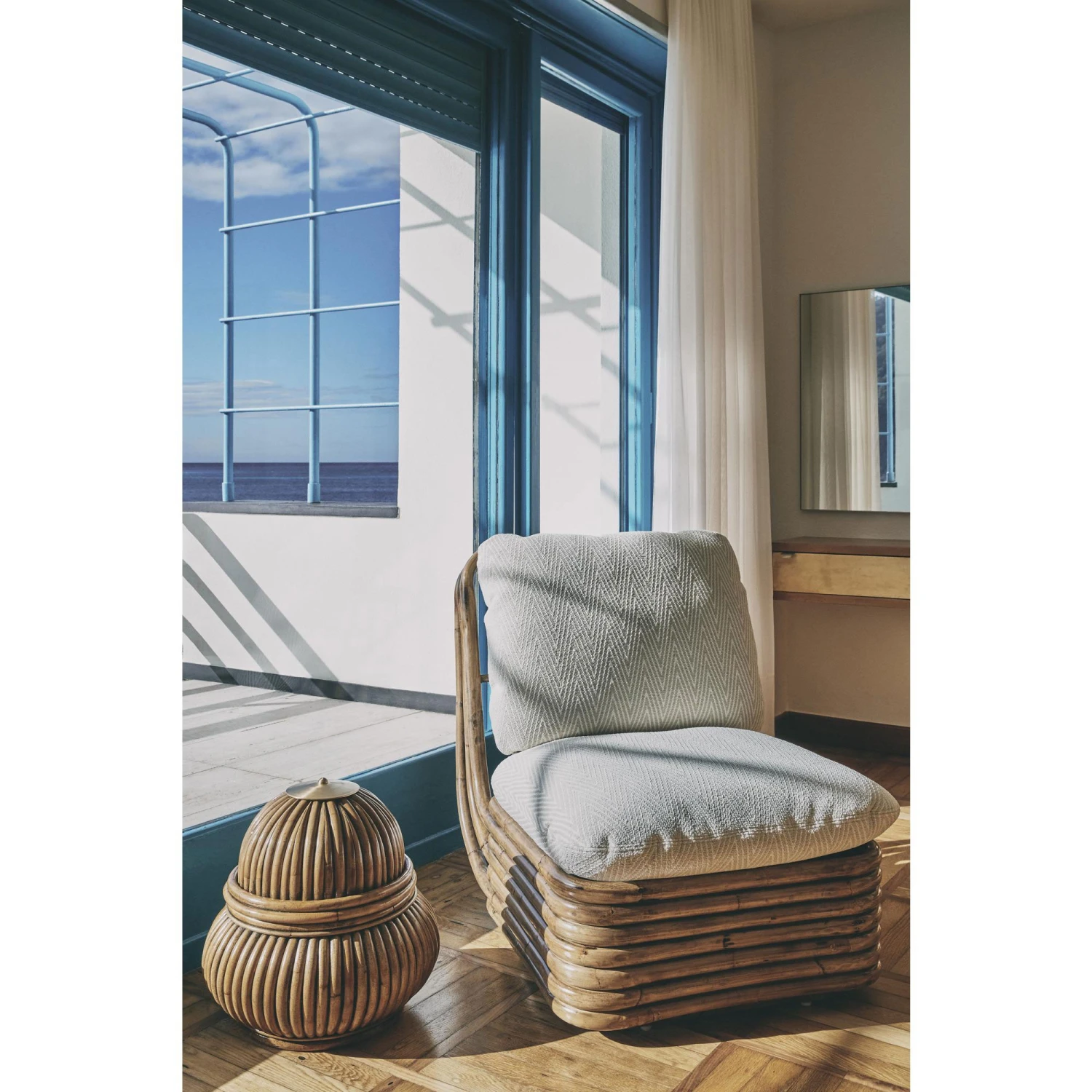 GUBI Bohemian 72 Floor Lamp Rattan 9 GUBI Bohemian 72 Floor Lamp Rattan - Image 7