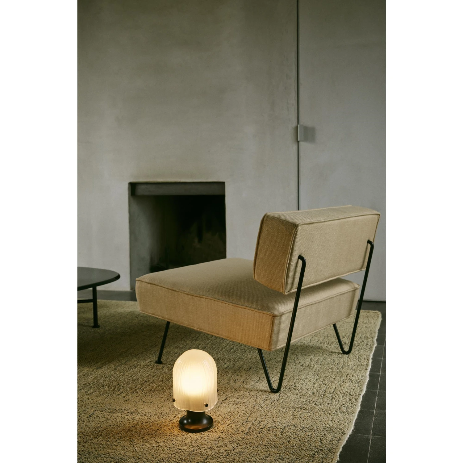 Gubi Seine Portable Table Lamp Burnished Brass/ White 11 Gubi Seine Portable Table Lamp Burnished Brass/ White - Image 9