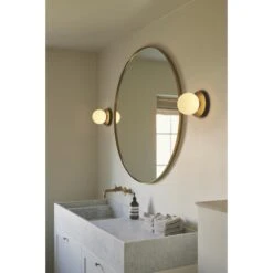 Nuura Liila 1 Wall/Ceiling Lamp Silver/Opal Small -Teddyssmith shop hellerup liila 1 medium nordic gold opal gertrud 6 p 1