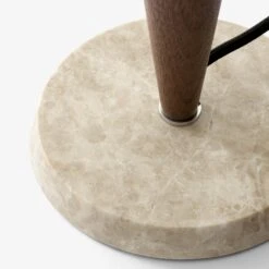 &Tradition Herman SHY3 Table Lamp Opal 14 &Tradition Herman SHY3 Table Lamp Opal -Teddyssmith shop herman shy3 opal glass w walnut amp cream marble detail base p