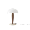&Tradition Herman SHY3 Table Lamp Opal -Teddyssmith shop herman shy3 opal glass w walnut amp cream marble light off p