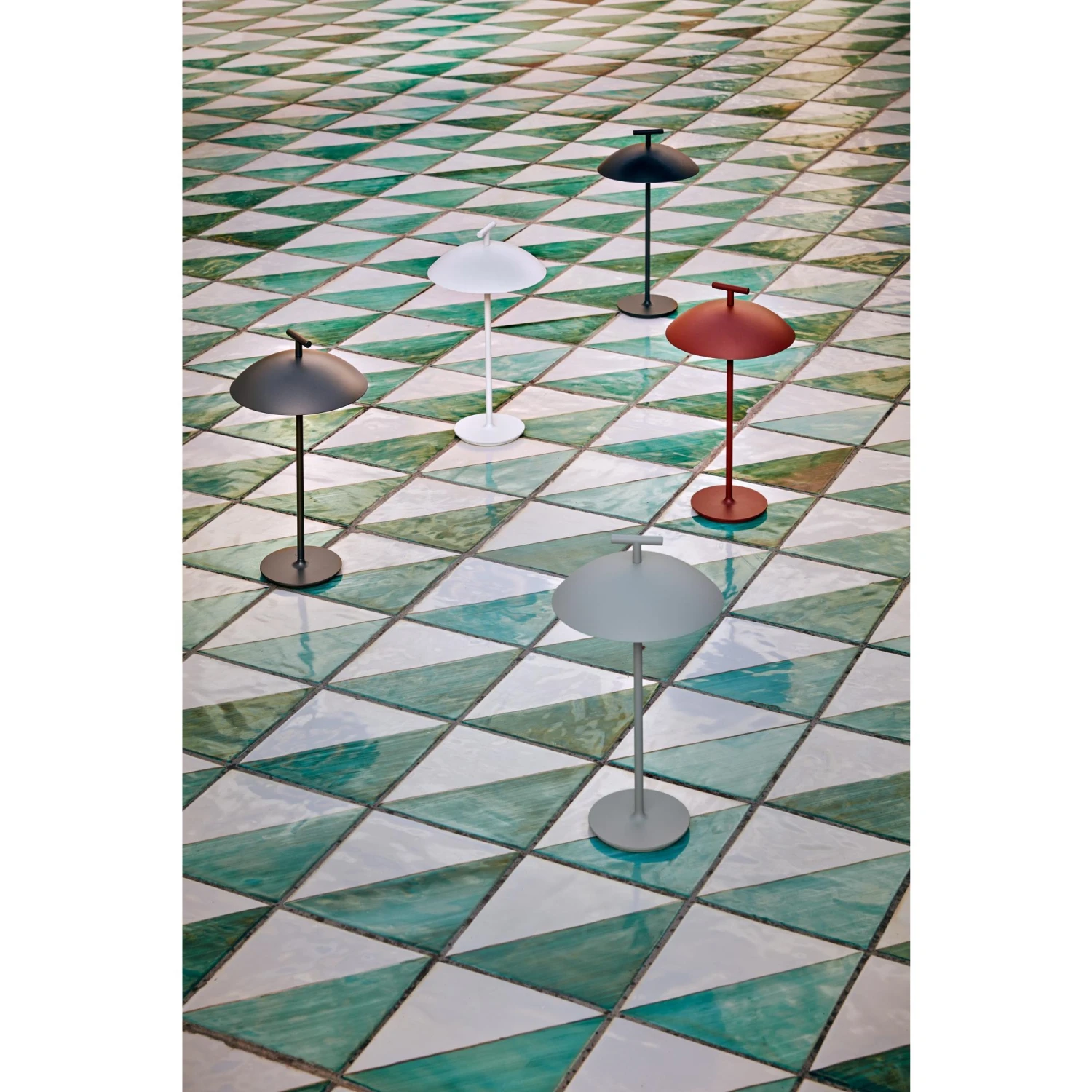 Kartell Mini Geen-A Portable Lamp Green 9 Kartell Mini Geen-A Portable Lamp Green - Image 7