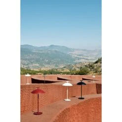 Kartell Mini Geen-A Portable Lamp Red -Teddyssmith shop kartell p3684 p 1