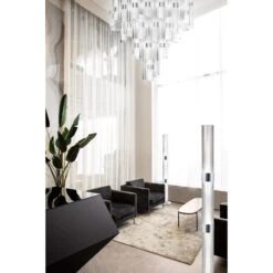 SLAMP La Lollo Floor Lamp Prisma/ Silver -Teddyssmith shop la lollo collection waiting room p