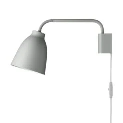 Fritz Hansen Caravaggio Read HSP Wall Lamp Gray 25