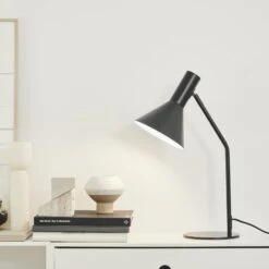 Frandsen Lyss Table Lamp Matt Almond -Teddyssmith shop lyss table lamp matt black1 p