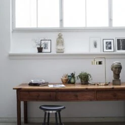 Made By Hand Petite Machine Table Lamp 01 Pink 17 Made By Hand Petite Machine Table Lamp 01 Pink -Teddyssmith shop made by hand petite machine table lamp brass lifestyle scaled p