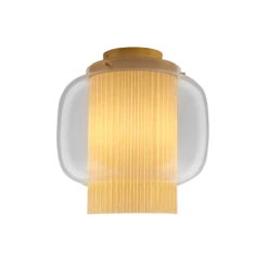 Parachilna Manila C GR Ceiling Light Brass/ Transparent
