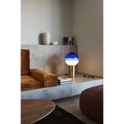 Marset Dipping Light Table Lamp Blue Small -Teddyssmith shop marset dipping light m blue hr with ambience v p