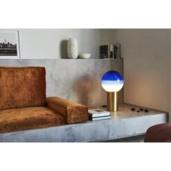 Marset Dipping Light Table Lamp Blue Small -Teddyssmith shop marset dipping light m blue hr with ambience p