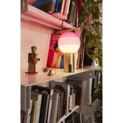 Marset Dipping Light Table Lamp Blue Small -Teddyssmith shop marset hr dipping light portable pink shelves p