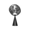 Tom Dixon Melt Cone Fat Table Lamp Silver -Teddyssmith shop melt cone fat table 25cm silver led side on noshadow p