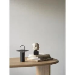 Audo Ray Portable Table Lamp Black -Teddyssmith shop menu eclipse desk ray table lamp portable p