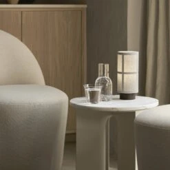 Audo Hashira Portable Table Lamp Raw 27 Audo Hashira Portable Table Lamp Raw -Teddyssmith shop menu hashira table lamp portable tearoom side chair swivel 3 p