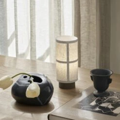 Audo Hashira Portable Table Lamp Raw 29 Audo Hashira Portable Table Lamp Raw -Teddyssmith shop menu hashira table lamp portable the eclipse desk p