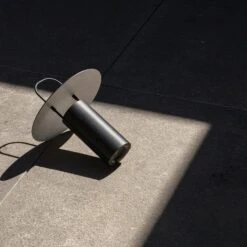 Audo Ray Portable Table Lamp Black -Teddyssmith shop menu ray table lamp portable 3 p