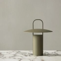 Audo Ray Portable Table Lamp Dusty Green 15 Audo Ray Portable Table Lamp Dusty Green -Teddyssmith shop menu ray table lamp portable green4 p