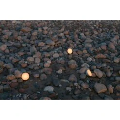 New Works Sphere Lamp Portable Dark Bronze -Teddyssmith shop new works beach sphere adventure light warm grey dark bronze deep green 2 p