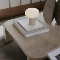 New Works Karl-Johan Transportable Lamp Light Grey -Teddyssmith shop new works home karl johan portable 462 01 p