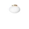 Nuura Rizzatto 301 Ceiling Light Satin Brass/ Opal