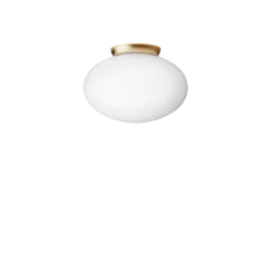 Nuura Rizzatto 301 Ceiling Light Satin Brass/ Opal