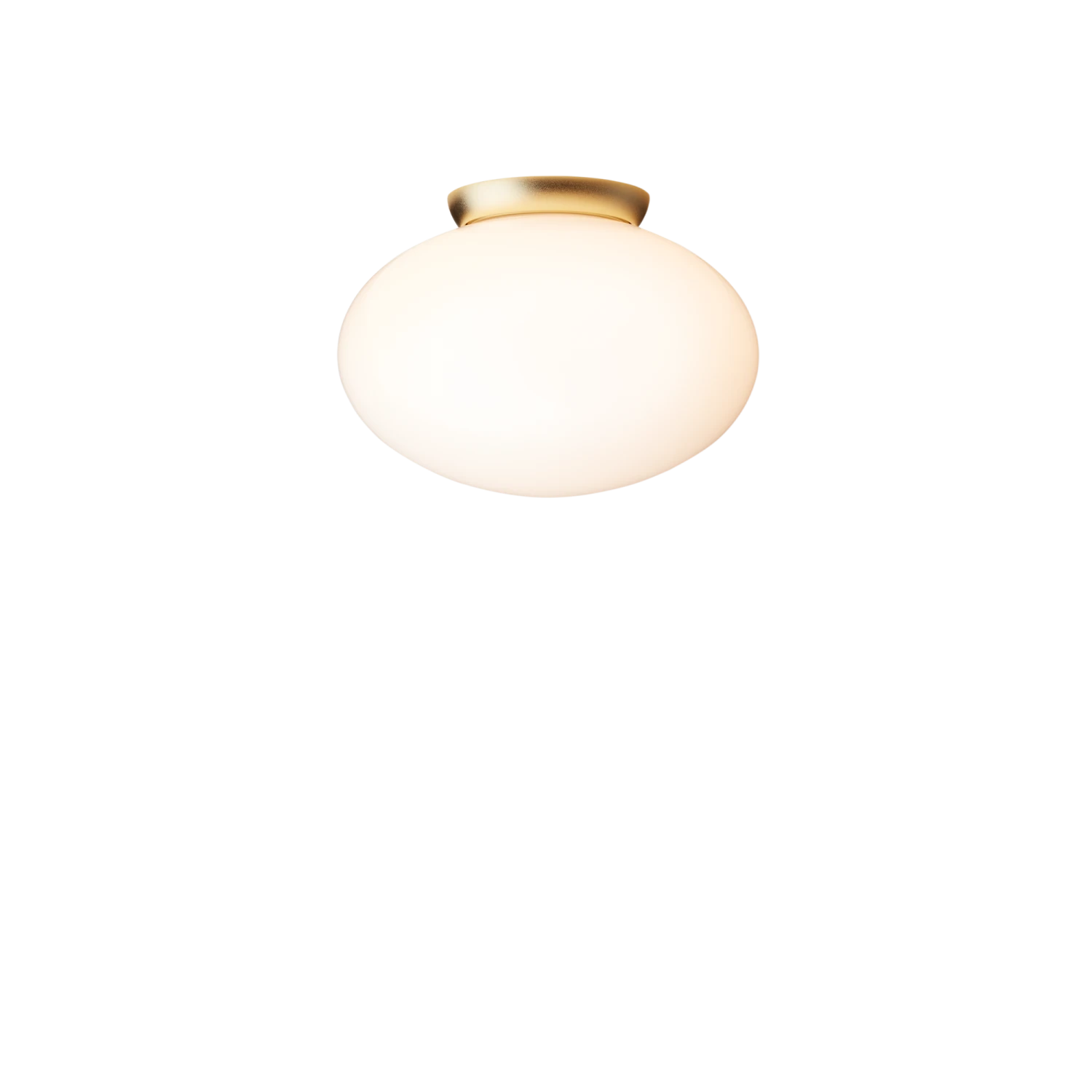 Nuura Rizzatto 301 Ceiling Light Satin Brass/ Opal 4 Nuura Rizzatto 301 Ceiling Light Satin Brass/ Opal - Image 2