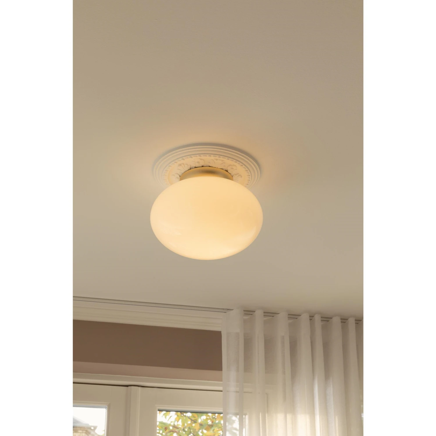 Nuura Rizzatto 301 Ceiling Light Satin Brass/ Opal 7 Nuura Rizzatto 301 Ceiling Light Satin Brass/ Opal - Image 5
