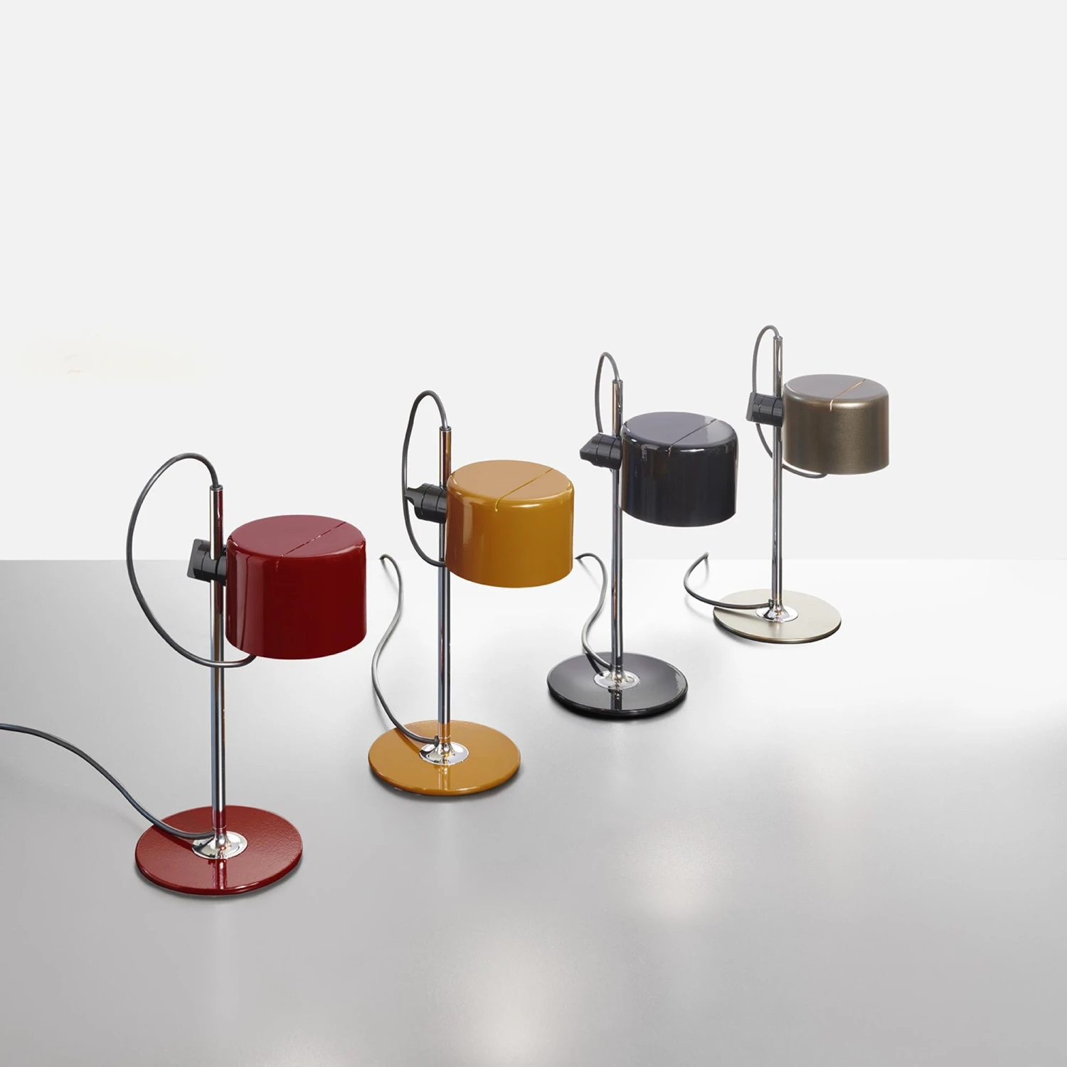 Oluce Mini Coupé 2201 Table Lamp Mustard 4 Oluce Mini Coupé 2201 Table Lamp Mustard - Image 2