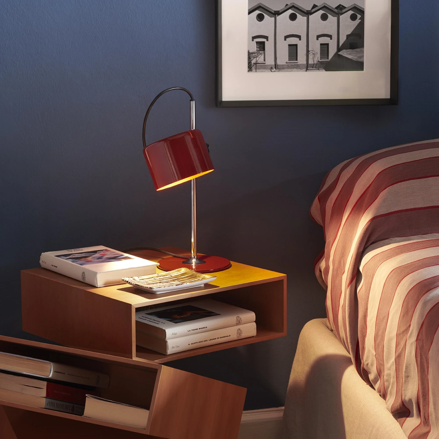 Oluce Mini Coupé 2201 Table Lamp Mustard 8 Oluce Mini Coupé 2201 Table Lamp Mustard - Image 6