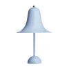 Verner Panton Pantop Portable Table Lamp Light Blue -Teddyssmith shop pantop 23 table lamp light blue hr p
