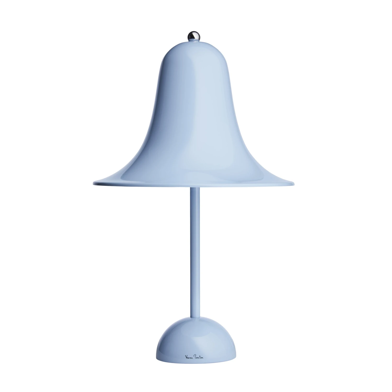 Verner Panton Pantop Portable Table Lamp Light Blue 3 Verner Panton Pantop Portable Table Lamp Light Blue