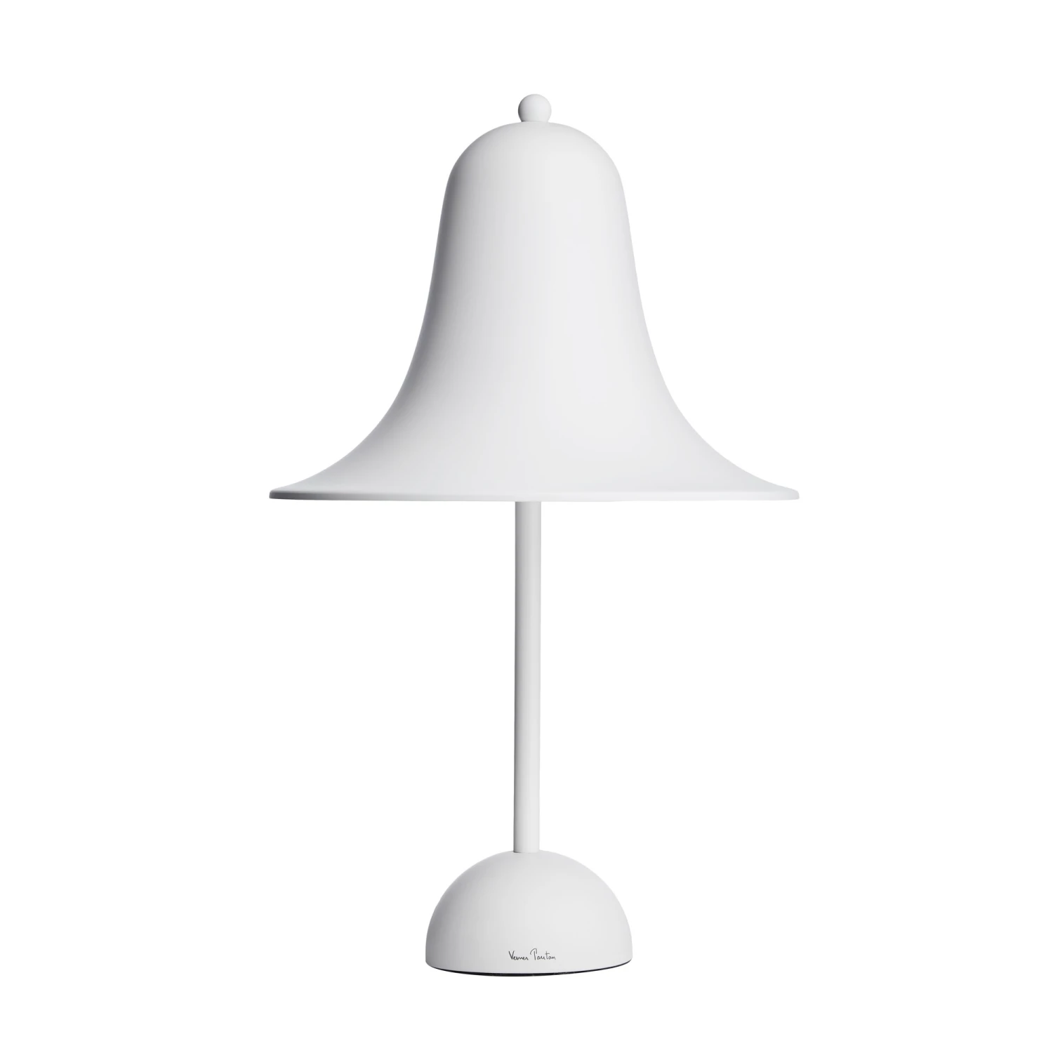 Verner Panton Pantop Portable Table Lamp Matt White 3 Verner Panton Pantop Portable Table Lamp Matt White