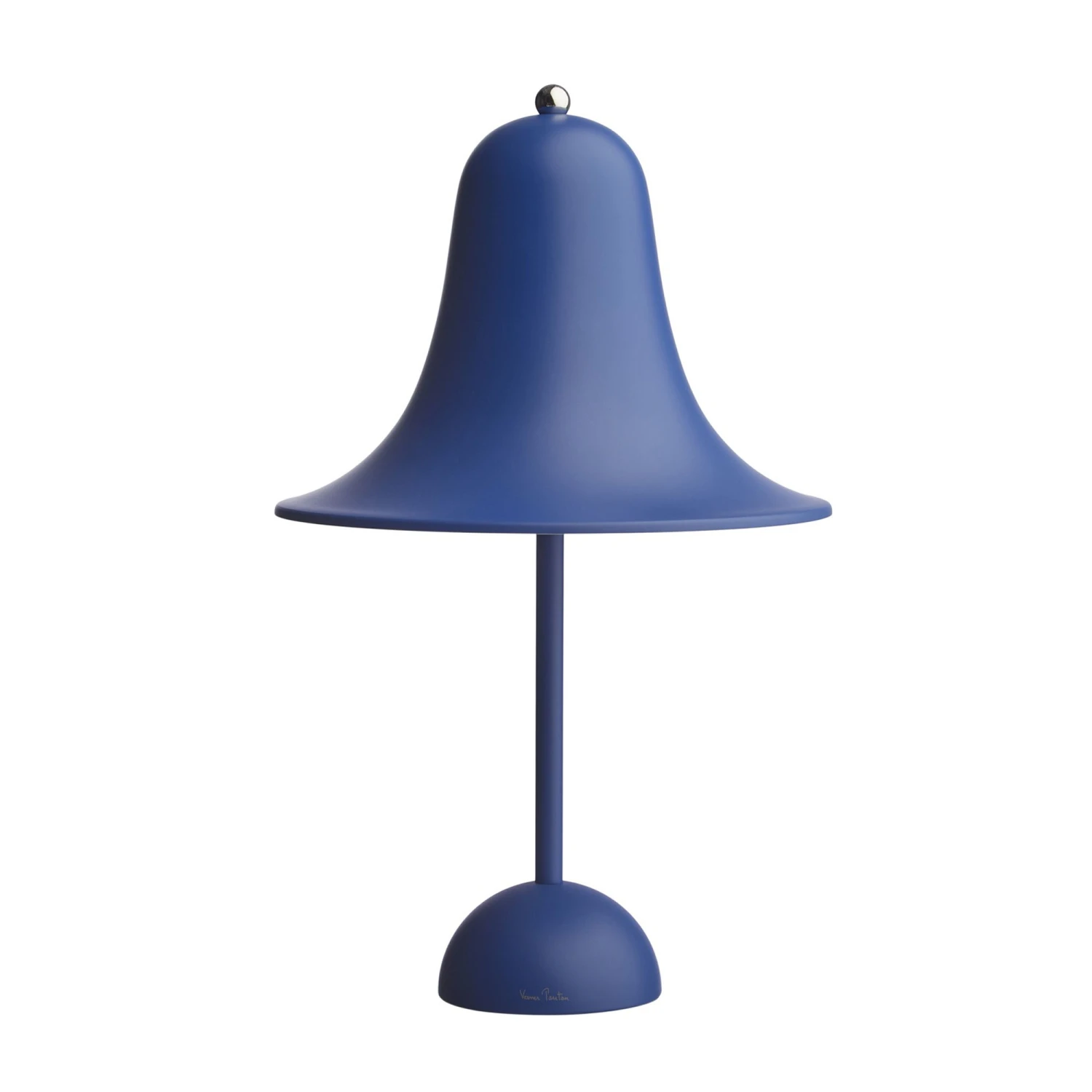 Verner Panton Pantop Portable Table Lamp Matt Blue 3 Verner Panton Pantop Portable Table Lamp Matt Blue
