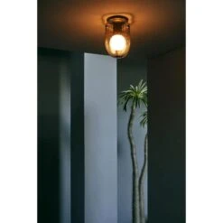 GUBI Seine Ceiling Light Burnished Brass/ Smoked -Teddyssmith shop seine ceiling lamp 1 p