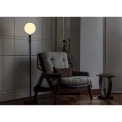 Tala Poise Adjustable Floor Lamp Graphite -Teddyssmith shop tala poise floor graphite lifestyle 3 p