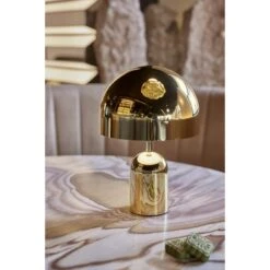 Tom Dixon Bell Portable Table Lamp Gold -Teddyssmith shop td newness jan 2023 0568 bell portable gold p
